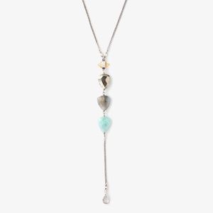 Chan Luu Tiered Amazonite Mix Y Necklace